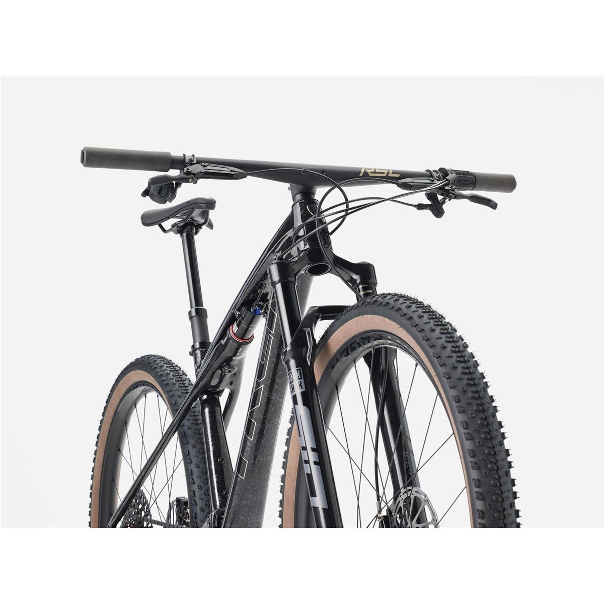 Heldämpad MTB Trek Supercaliber SLR 9.8 XO AXS Carbon Smoke/Galactic Grey Marble