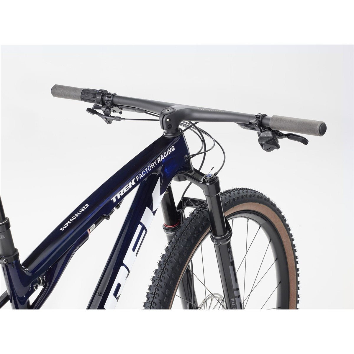 Heldämpad MTB Trek Supercaliber SLR 9.8 XO AXS Navy Smoke