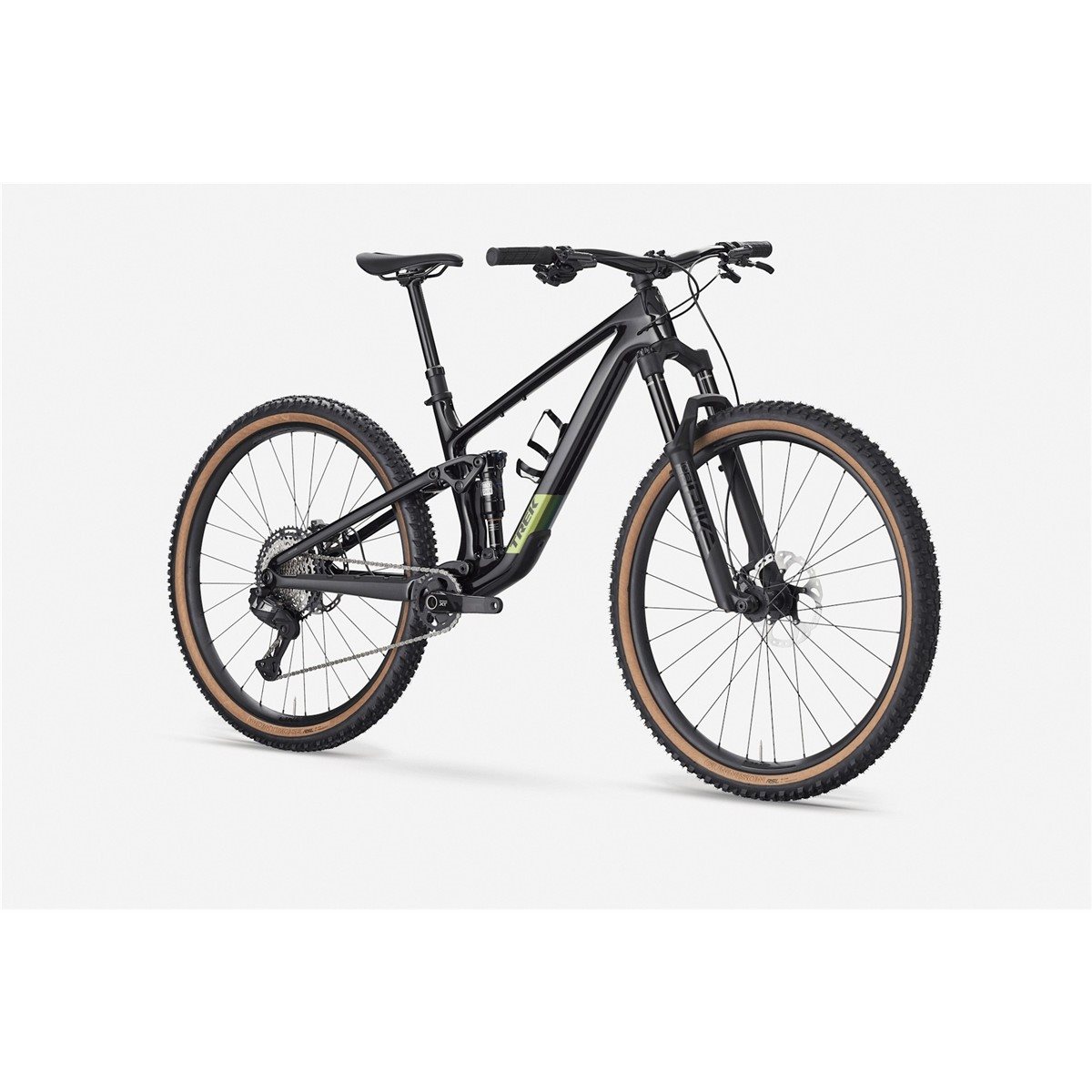 Heldämpad MTB Trek Top Fuel 9.8 XT Di2 Gen 4 Dark Star