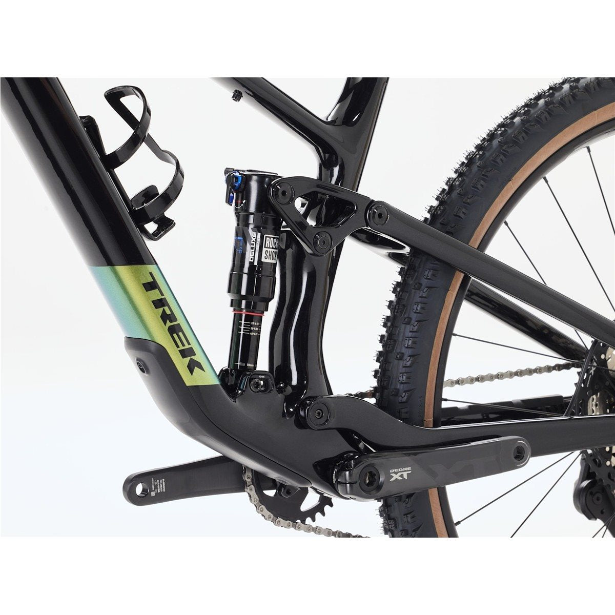 Heldämpad MTB Trek Top Fuel 9.8 XT Di2 Gen 4 Dark Star