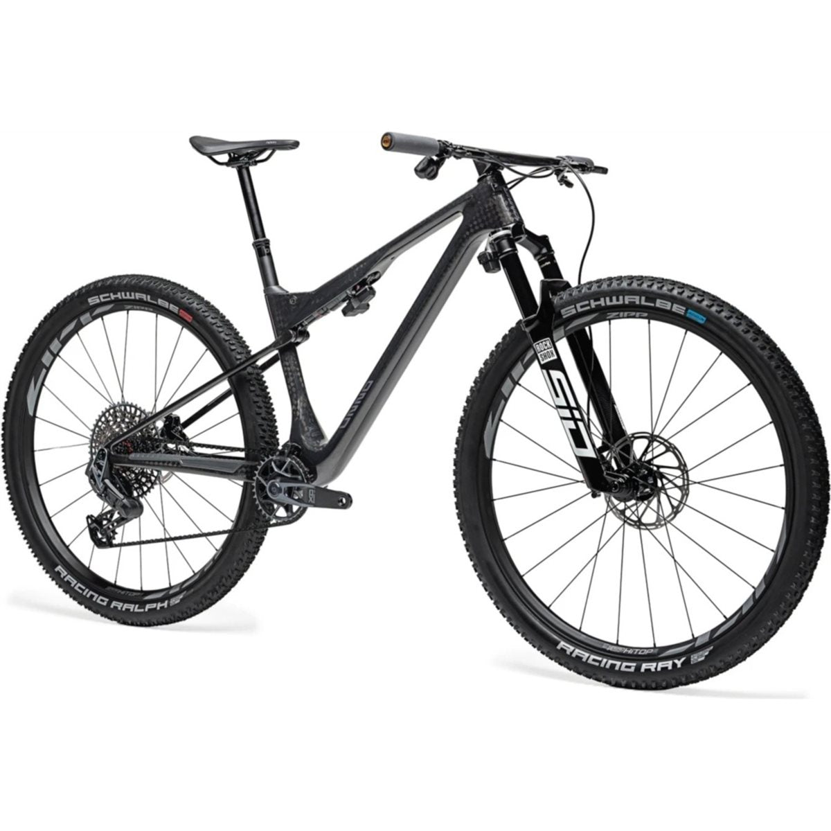 Heldämpad MTB Unno HORN Pro Carbon Matte