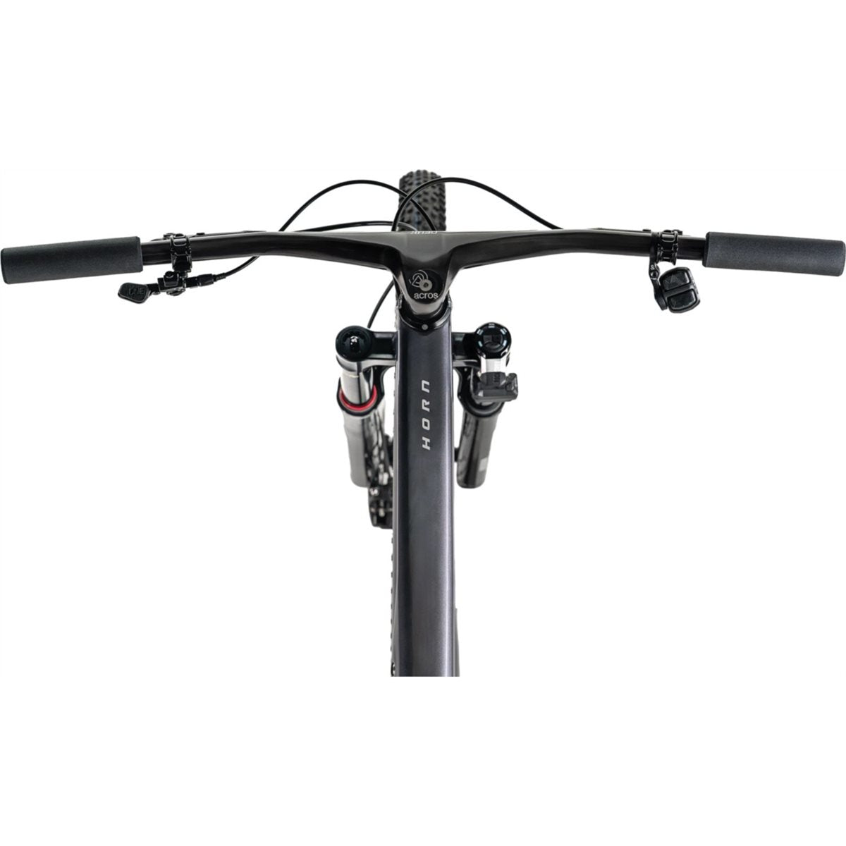 Heldämpad MTB Unno HORN Race Carbon Matte