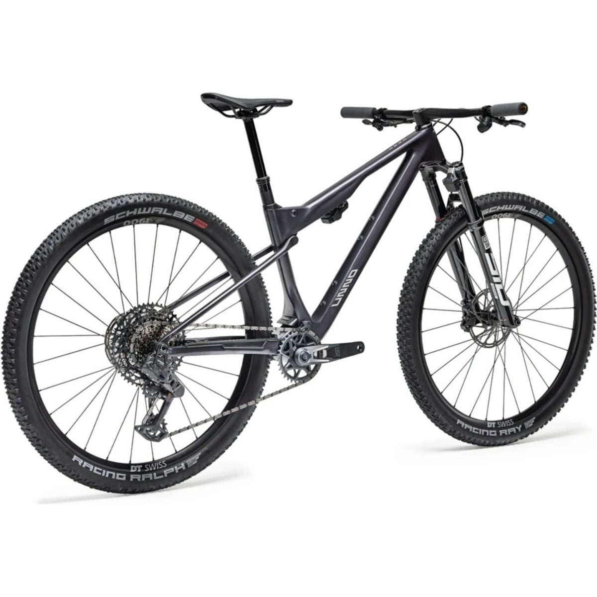 Heldämpad MTB Unno HORN Race Carbon Matte