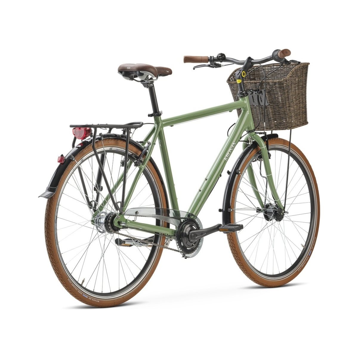 Herrcykel Kronan Major Herr Olive Green