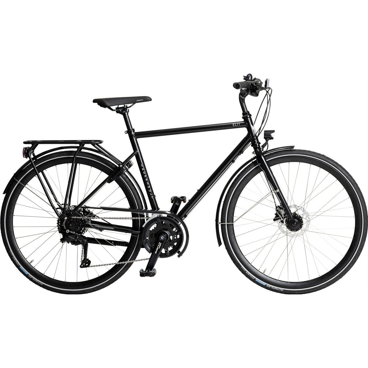 Herrcykel Skeppshult Elit Sport 18-Vxl Svart Sammet