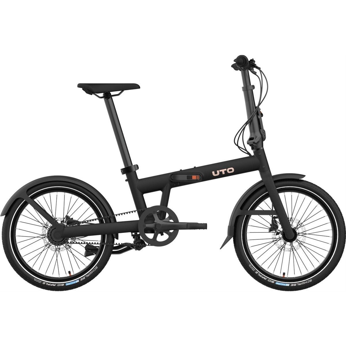 Hopfällbar Cykel UTO Pro20 Ne Onyx Black 20"