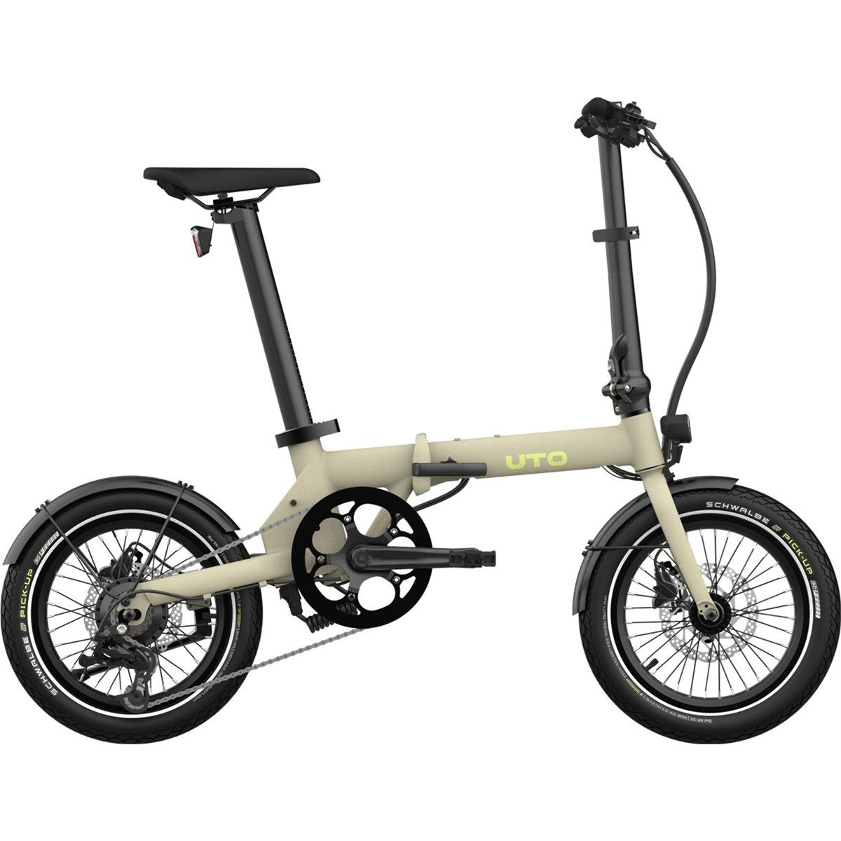 Hopfällbar Elcykel UTO Og16 Desert Sand 16"