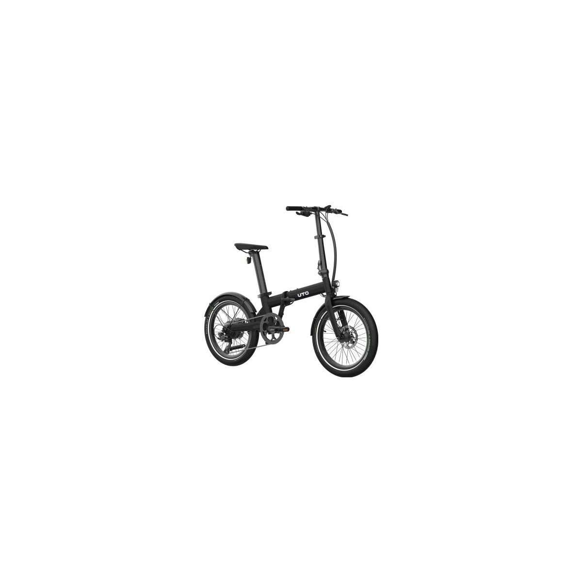 Hopfällbar Elcykel UTO Og20 500 Onyx Black 20"