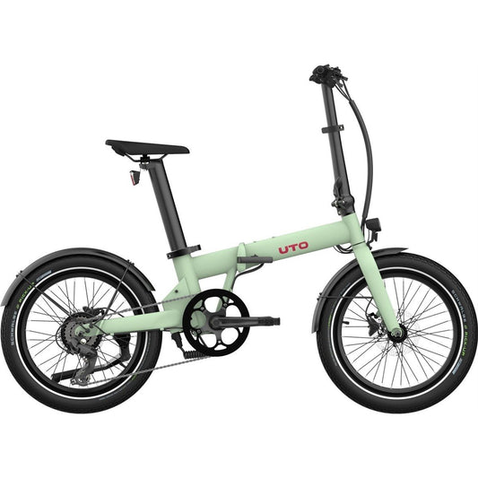 Hopfällbar Elcykel UTO Og20 500 Sage Green 20"