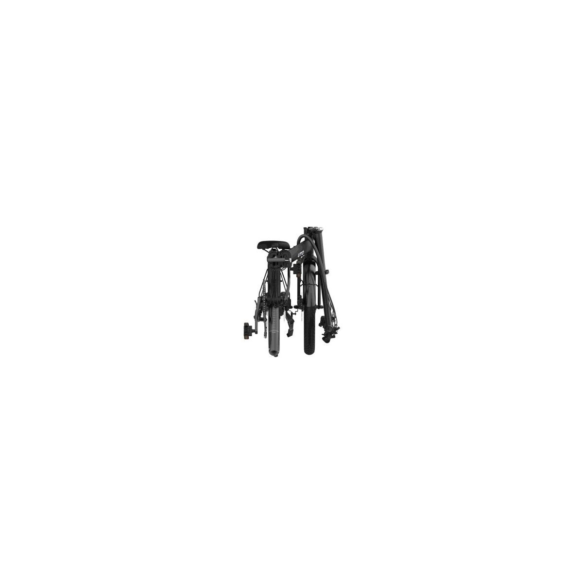 Hopfällbar Elcykel UTO Og20 Onyx Black 20"