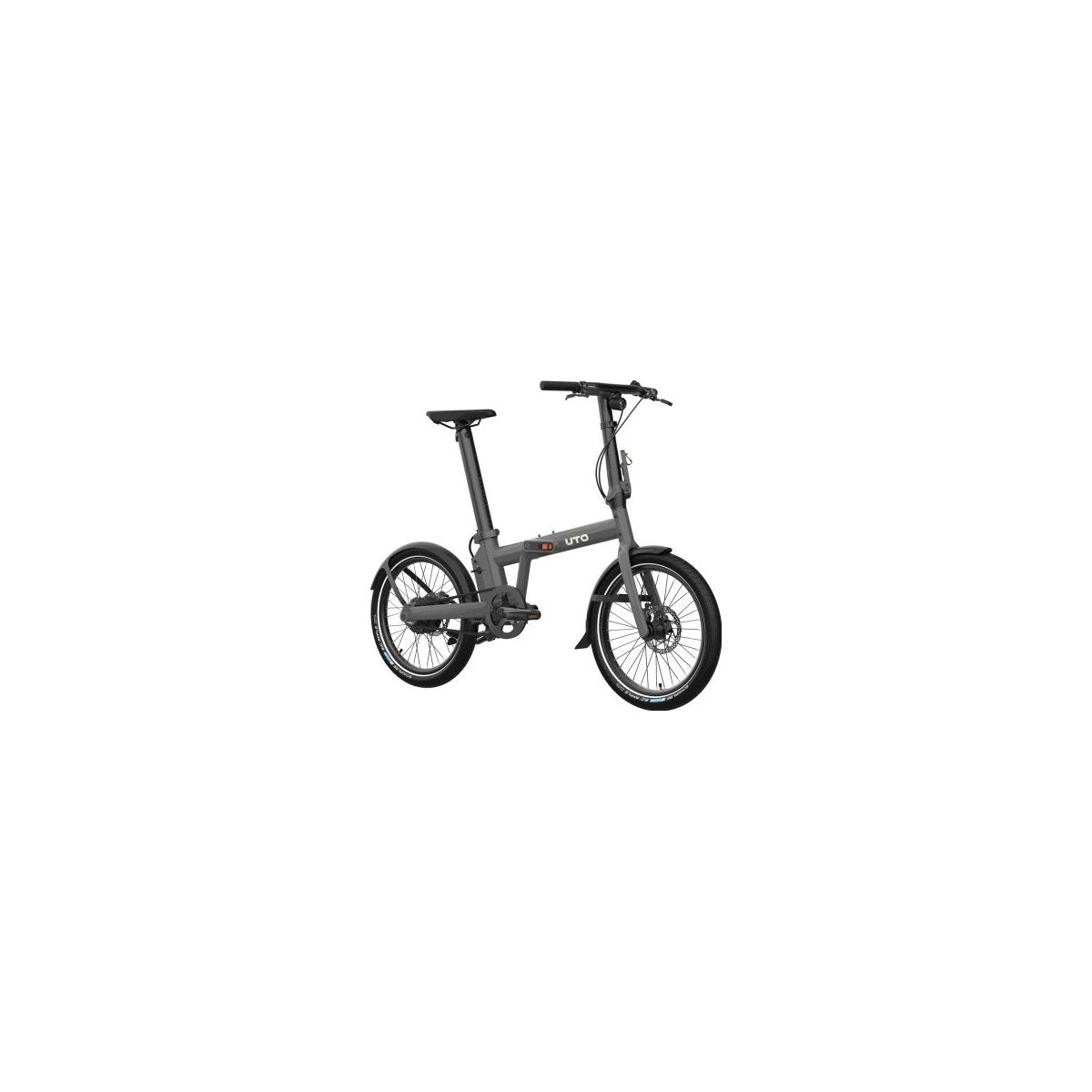Hopfällbar Elcykel UTO Pro20 Anthracite Grey 20"