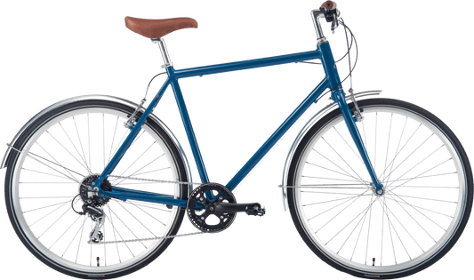 Stålhästen Hybrid Herr 8 vxl blå
