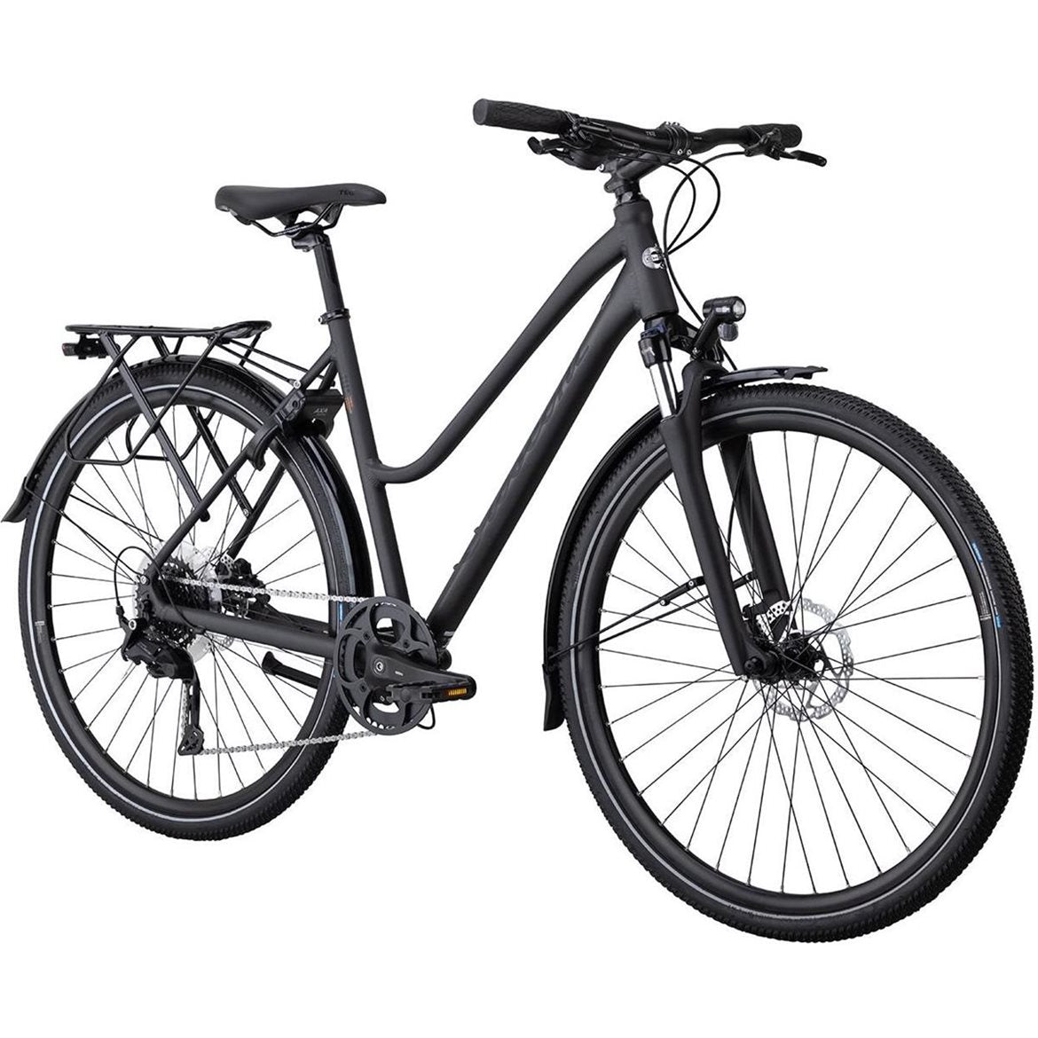 Hybridcykel Dam Crescent Åkulla 28 Tum 9-Växlar Svart