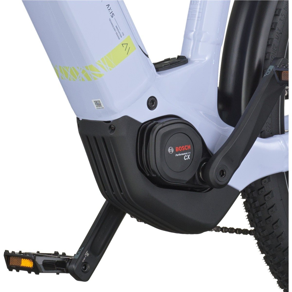 Hybridcykel el Scott Axis 20 Wave Icy Blue