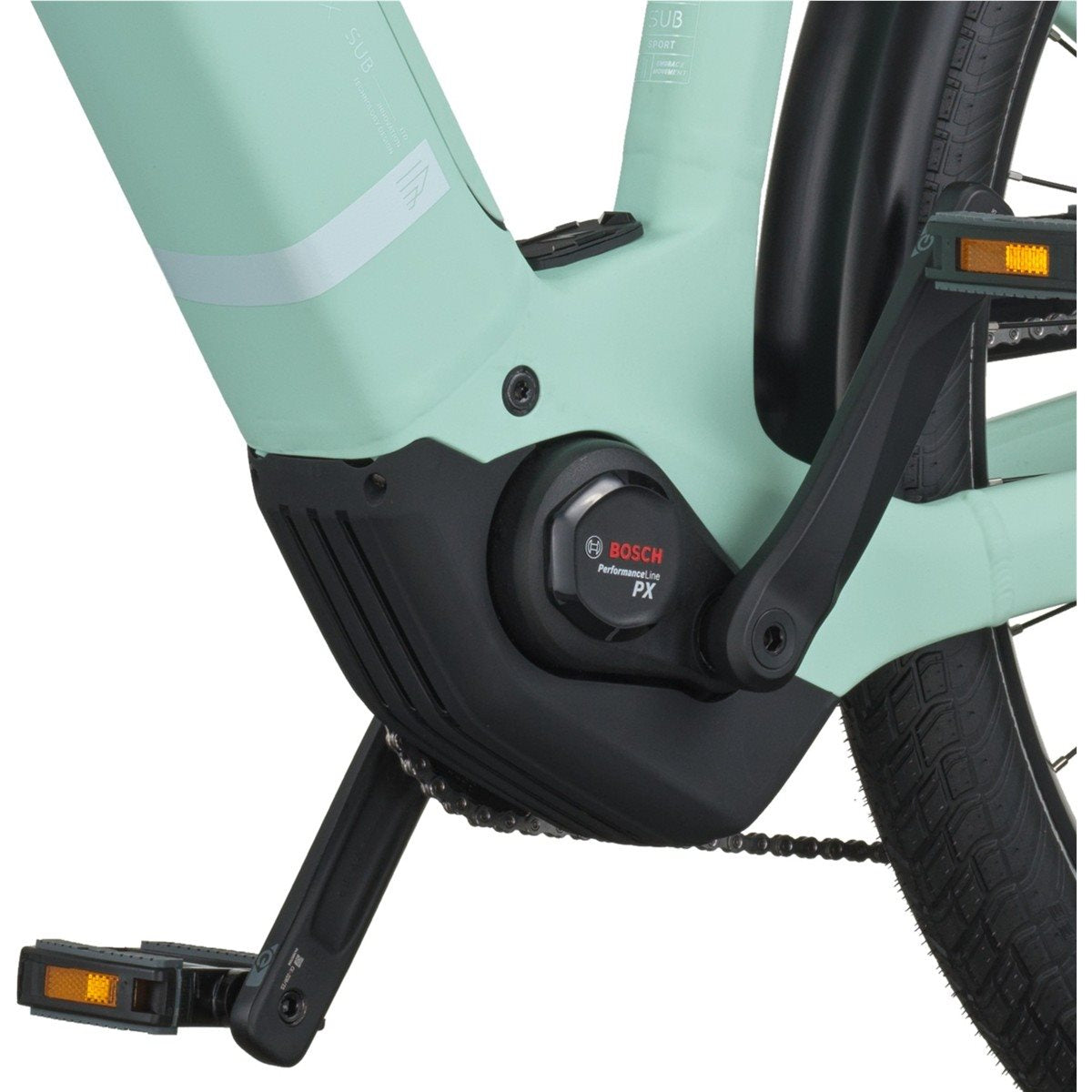 Hybridcykel el Scott Sub Sport 20 Wave Mint Green