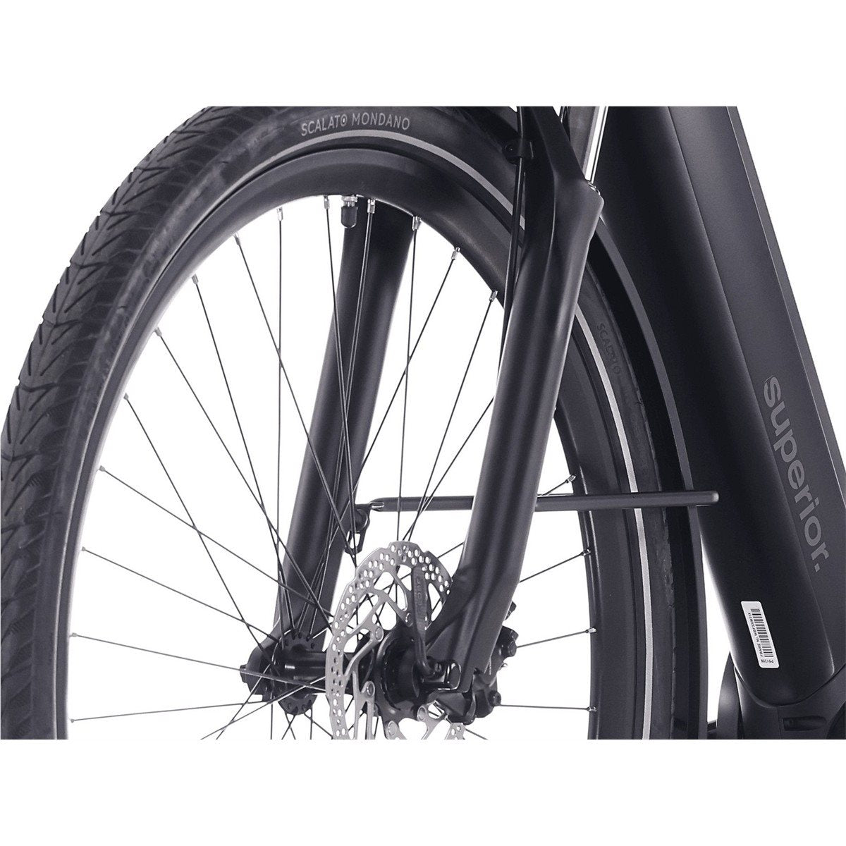 Hybridcykel el Superior eWAY 6.4 Matte Black