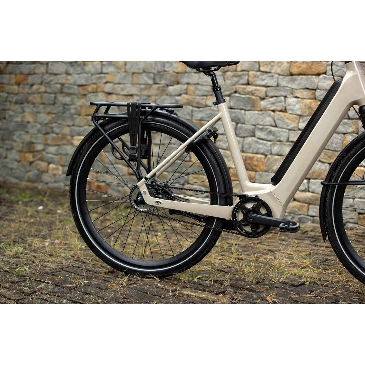 Hybridcykel el Superior eWAY 6.45 Gloss Dust