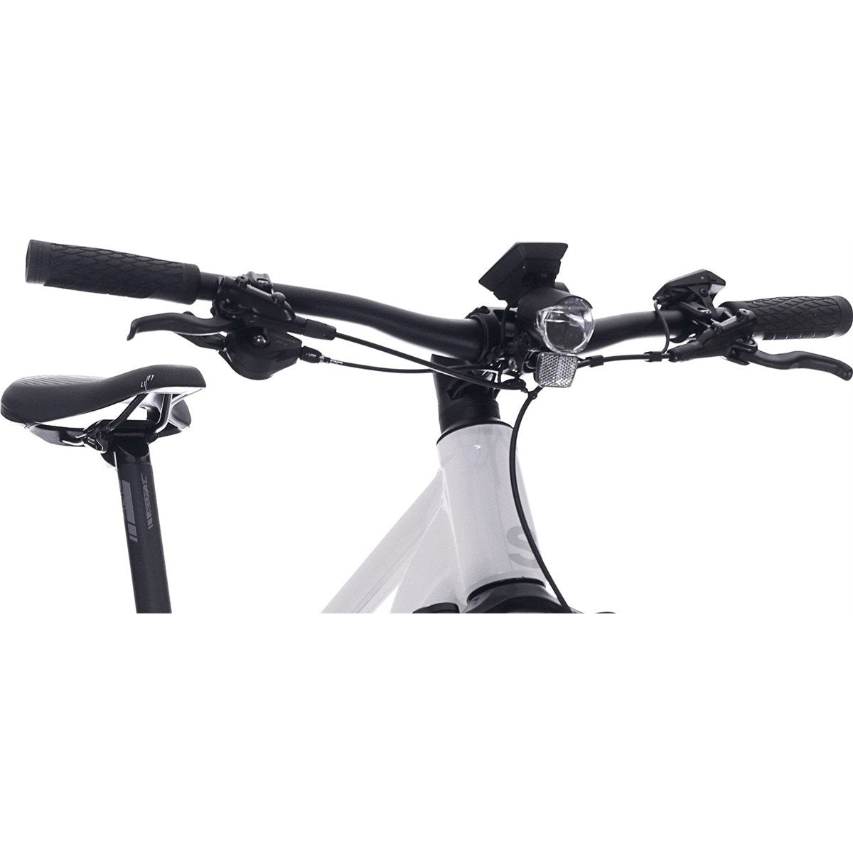 Hybridcykel el Superior iBLOX 6.5 Gloss Grey
