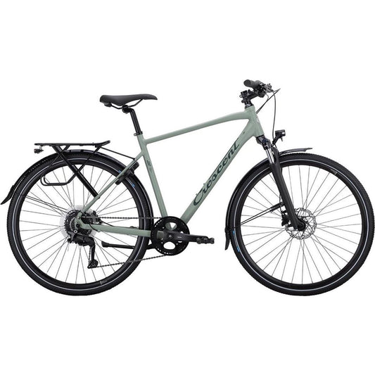Hybridcykel Herr Crescent Starren 28 Tum 9-Växlar Grön