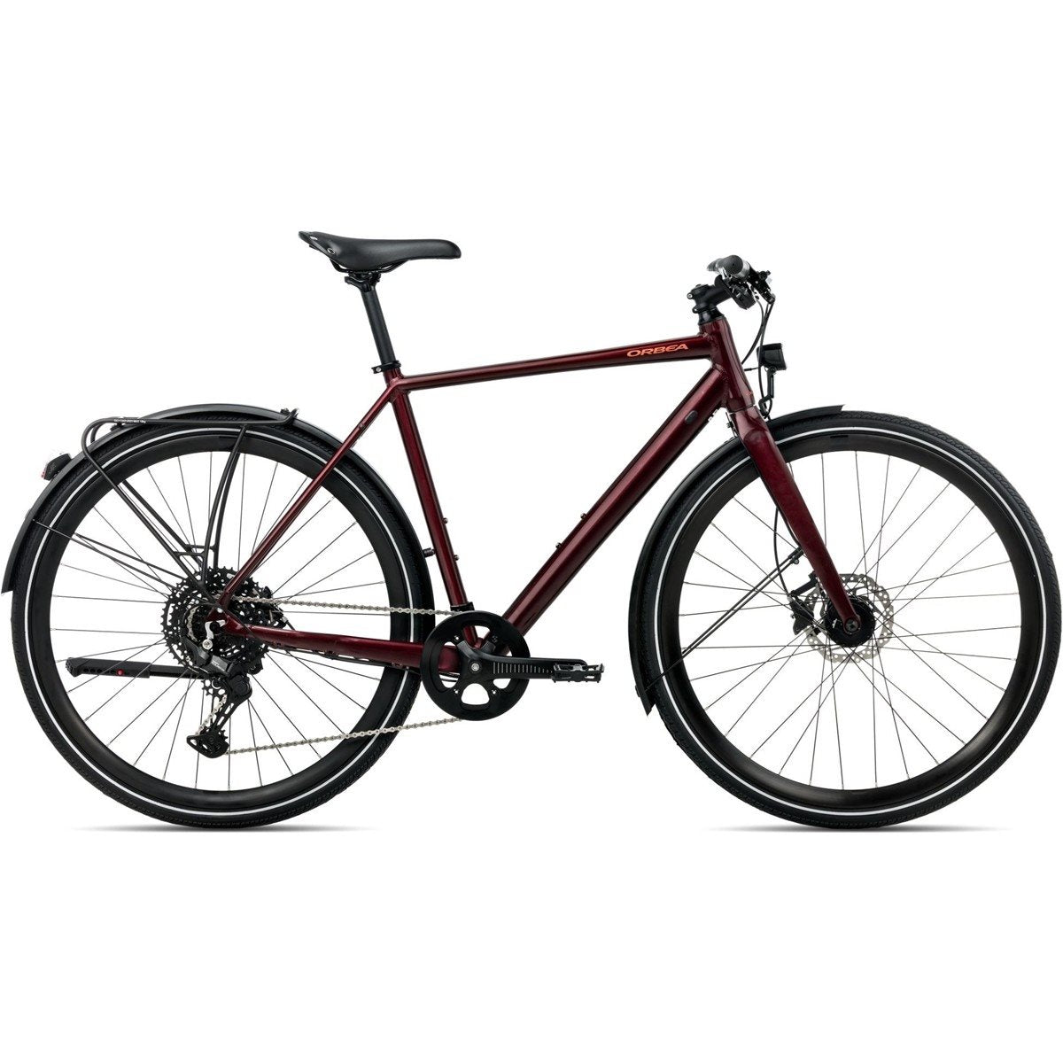 Hybridcykel Orbea Vector 15 Eq Metallic Burgundy Red