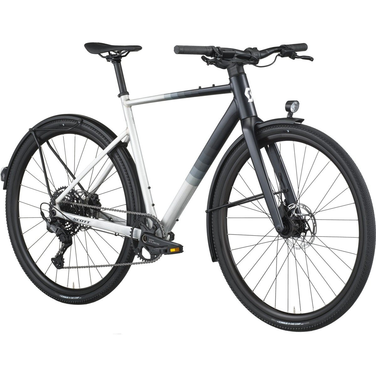 Hybridcykel Scott Metrix 20 EQ Alloy Silver/Black