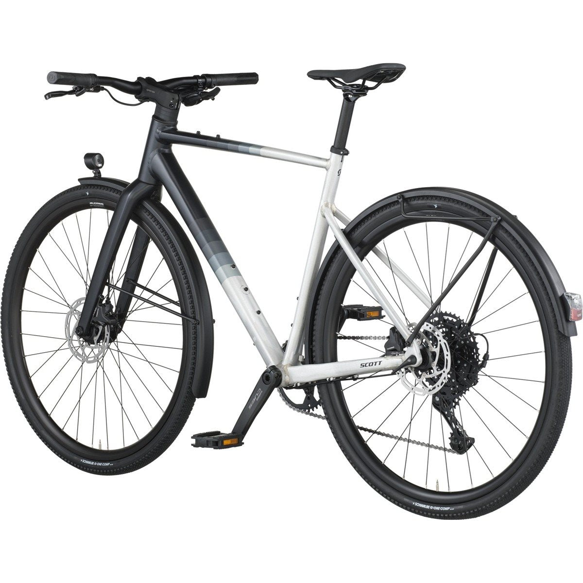 Hybridcykel Scott Metrix 20 EQ Alloy Silver/Black