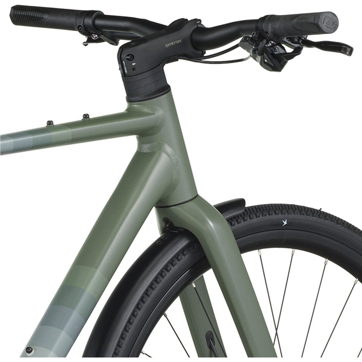 Hybridcykel Scott Metrix 30 EQ Alloy Silver/Wenge Green