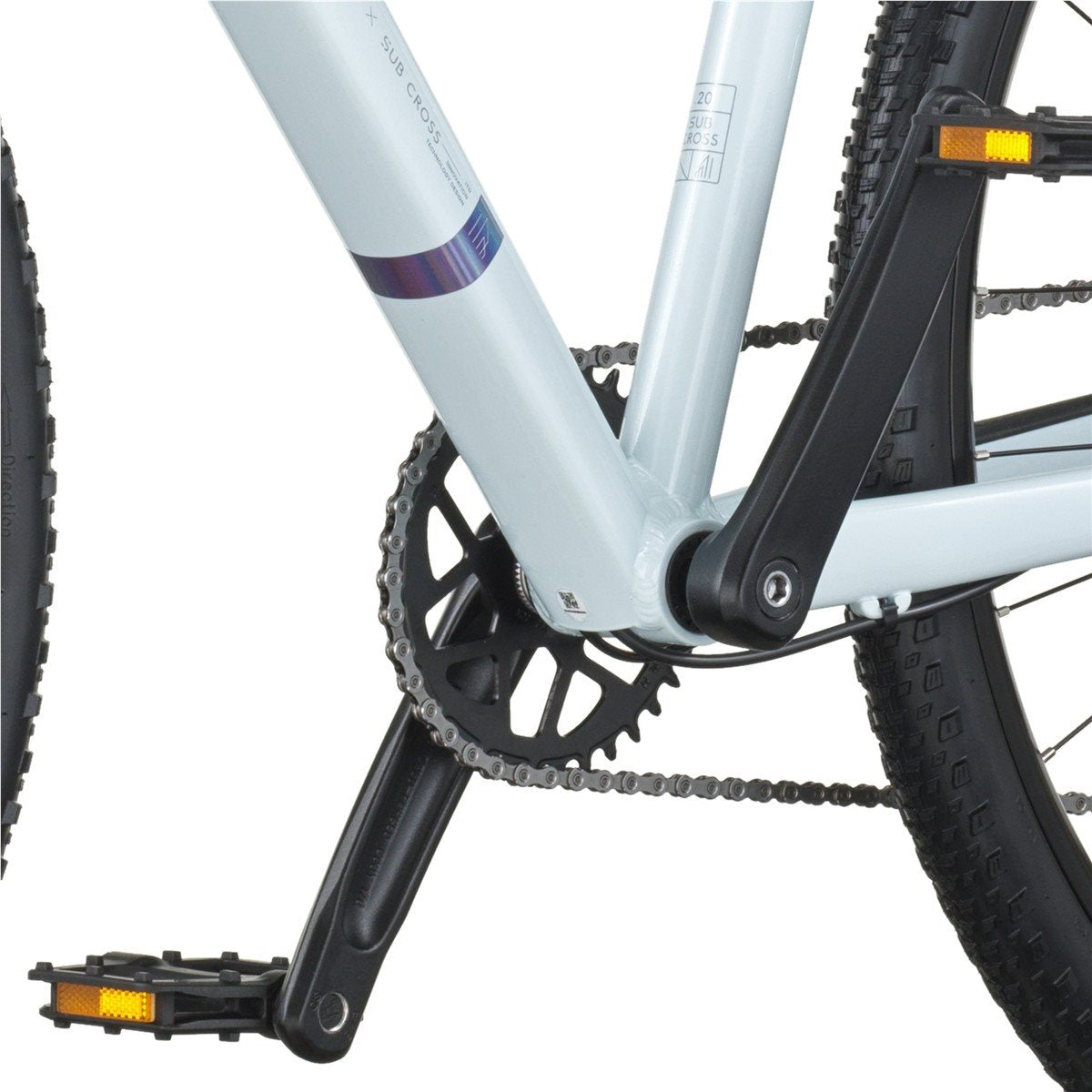 Hybridcykel Scott Sub Cross 20 Slope Cumulus White