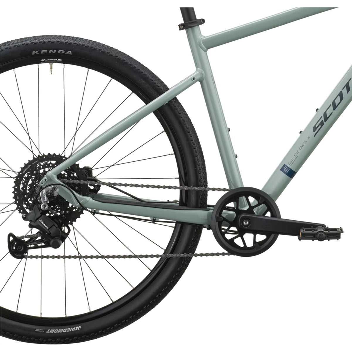 Hybridcykel Scott Sub Cross 40 Iron Grey
