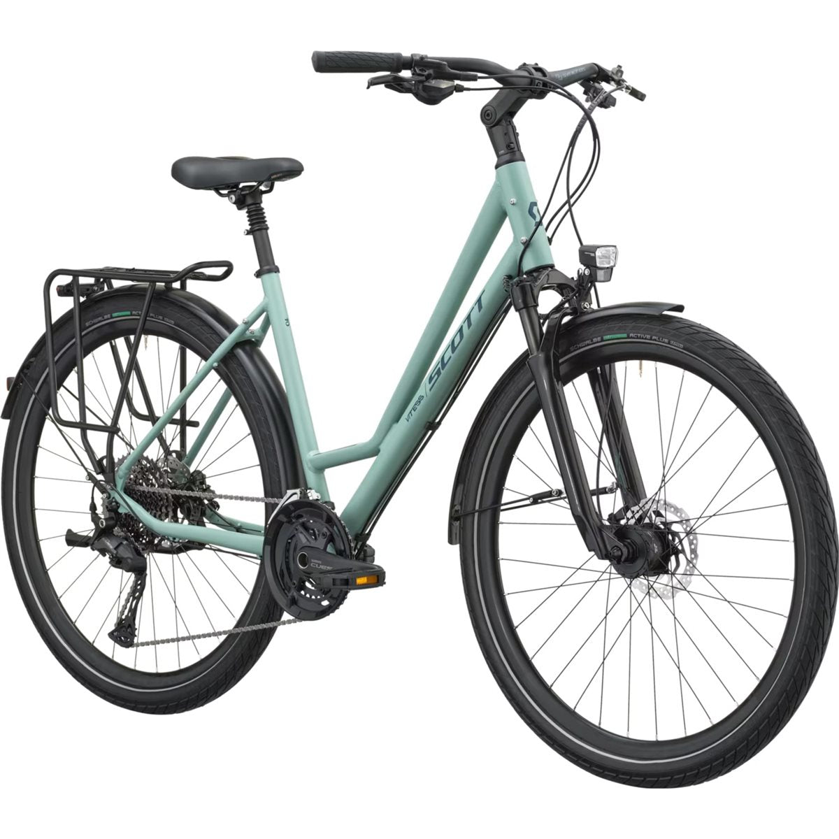Hybridcykel Scott Vitess 10 Wave Willow Green