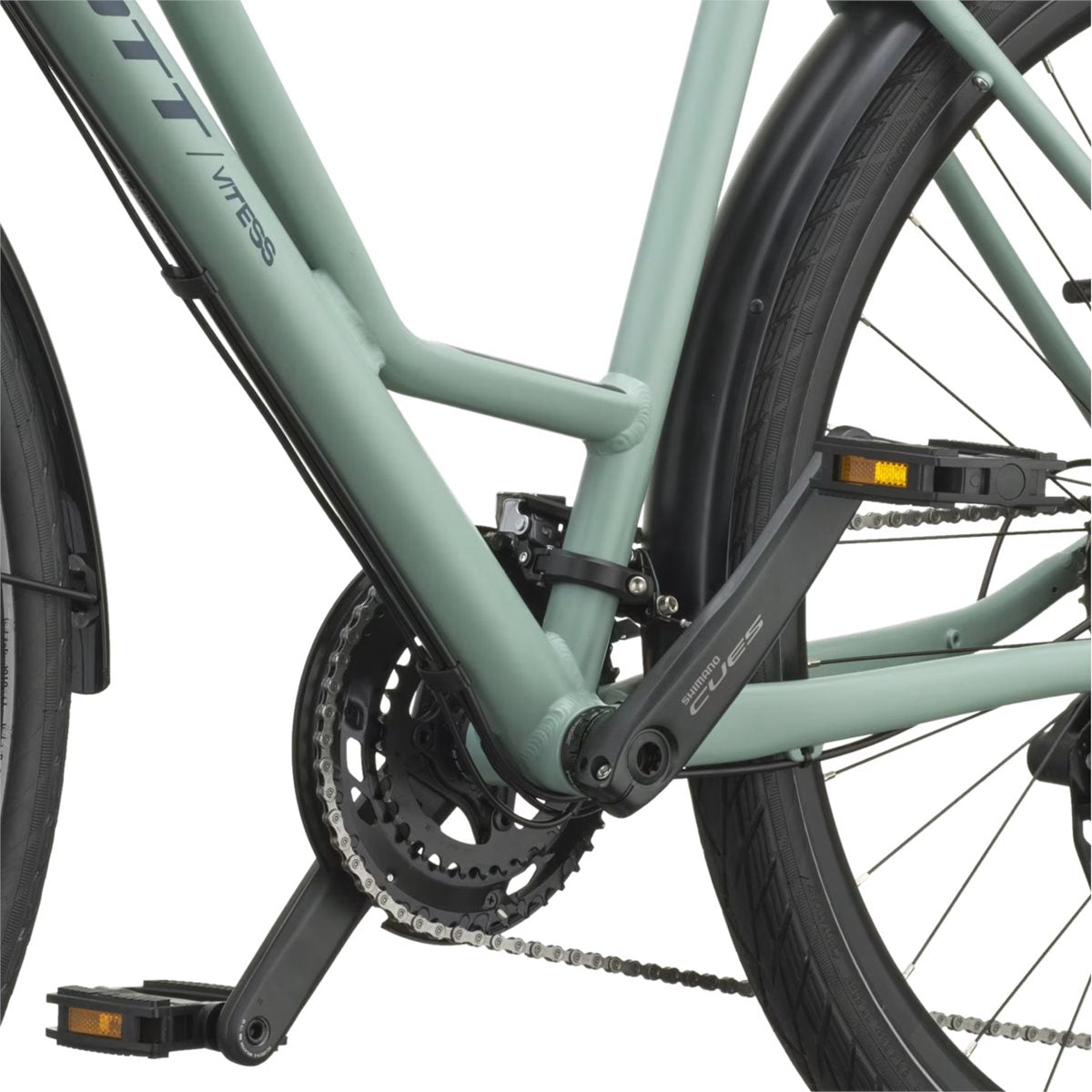 Hybridcykel Scott Vitess 10 Wave Willow Green