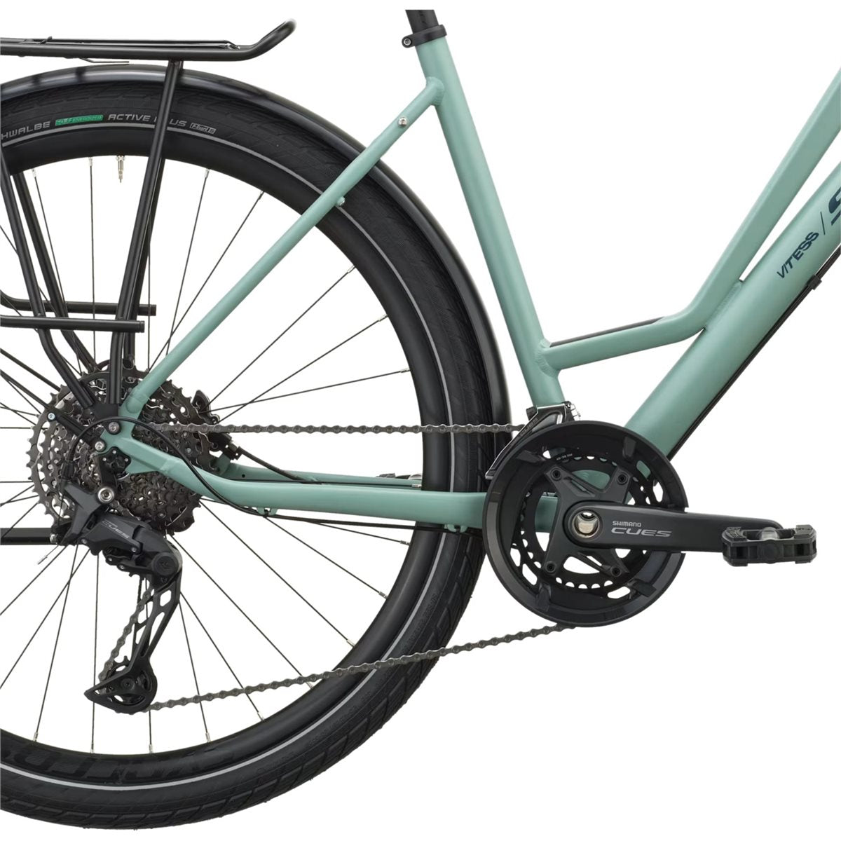 Hybridcykel Scott Vitess 10 Wave Willow Green