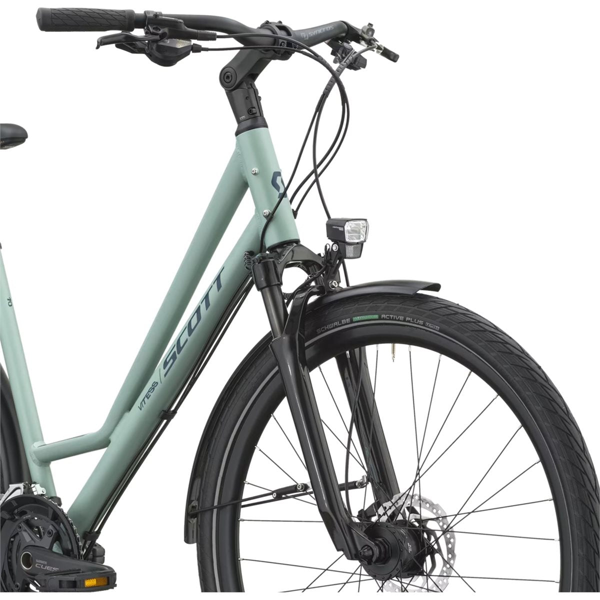 Hybridcykel Scott Vitess 10 Wave Willow Green