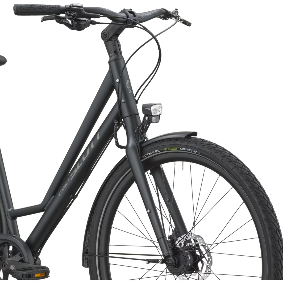 Hybridcykel Scott Vitess 15 Wave Flaky Black