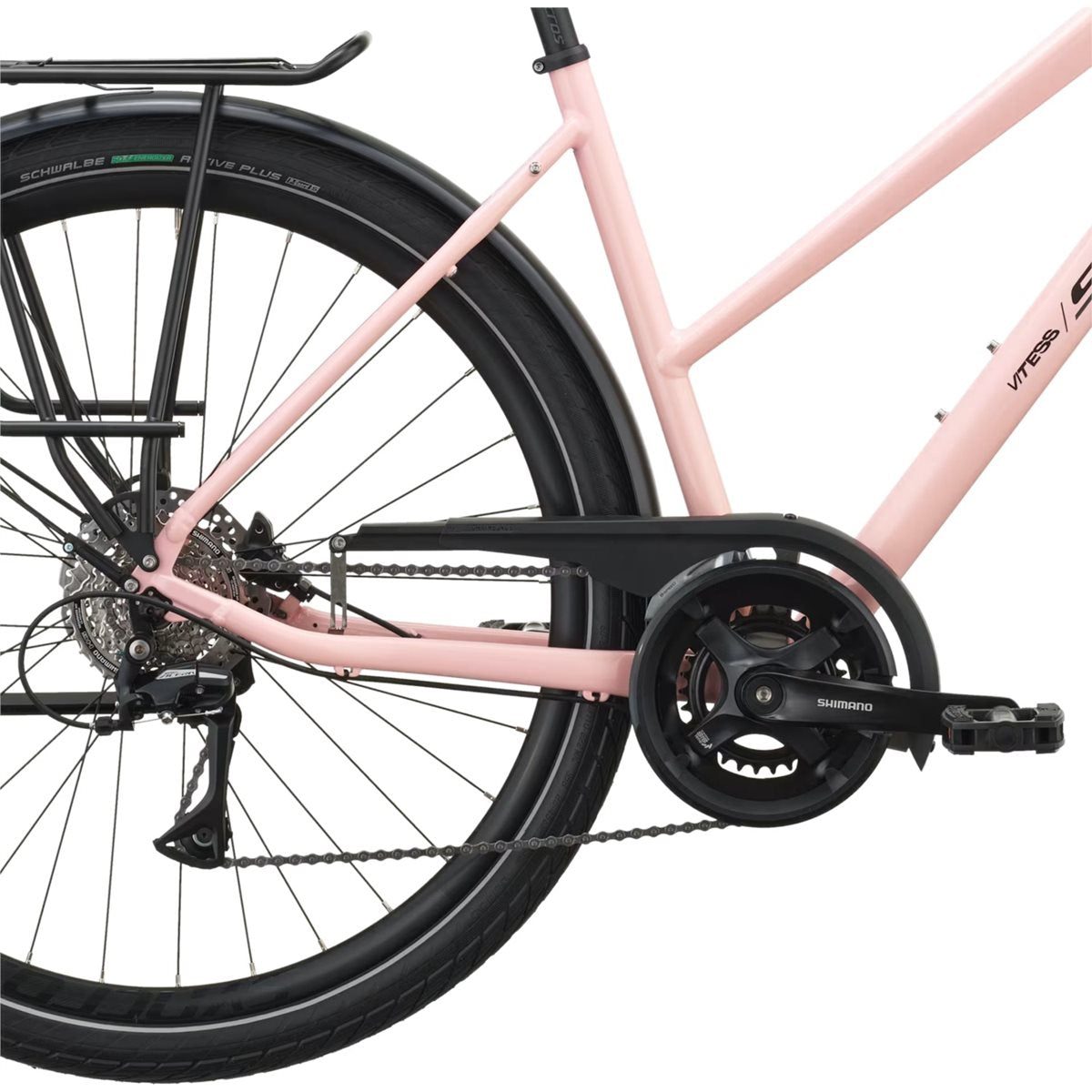 Hybridcykel Scott Vitess 25 Slope Dogwood Pink