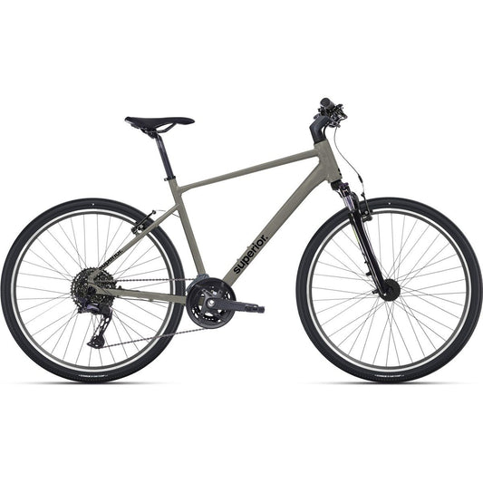 Hybridcykel Superior BLOX 6.0 Gloss Dark Chrome