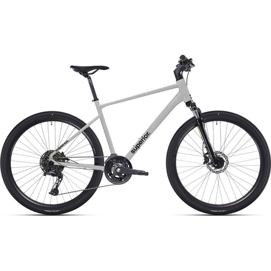 Hybridcykel Superior BLOX 6.2 Gloss Grey