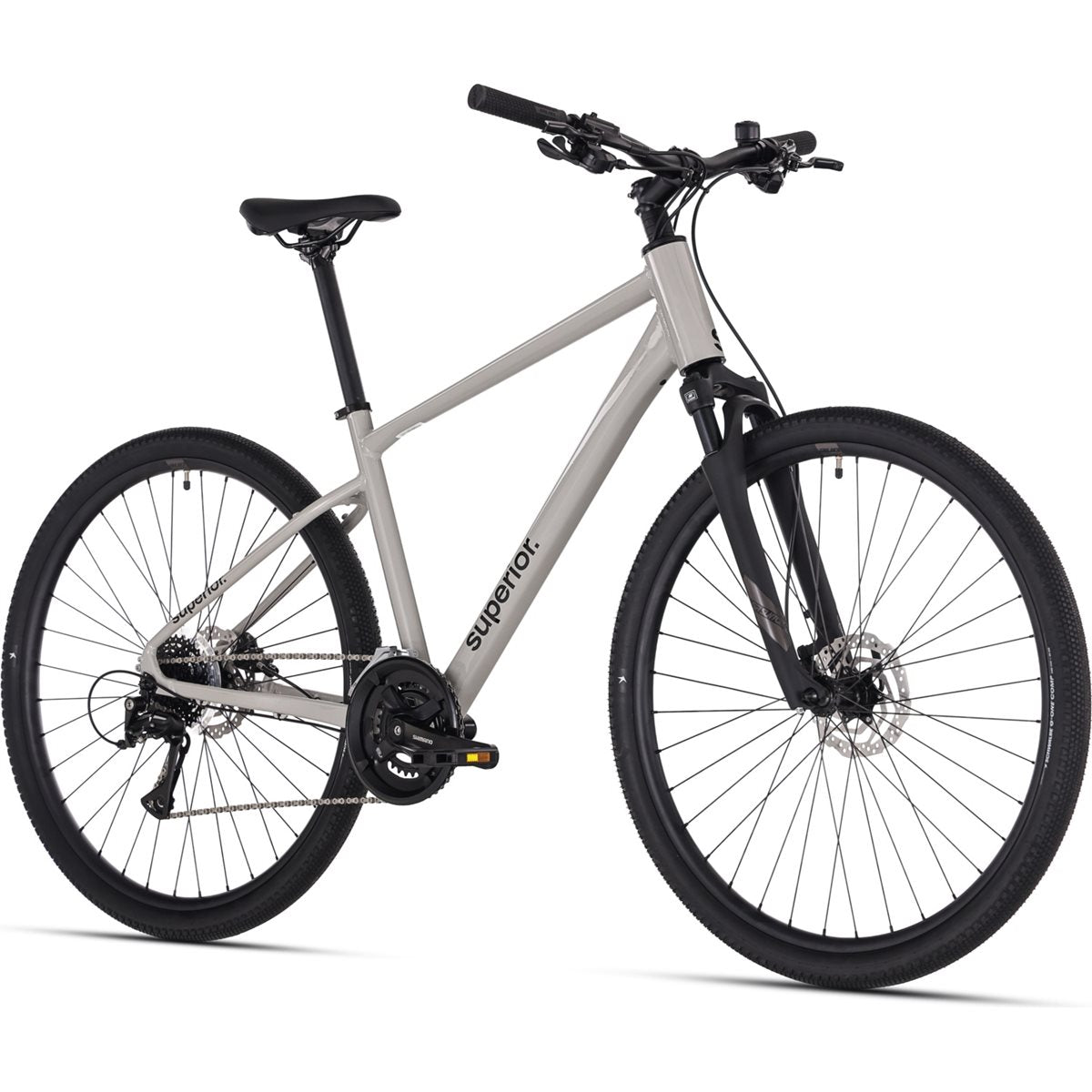 Hybridcykel Superior BLOX 6.2 Gloss Grey