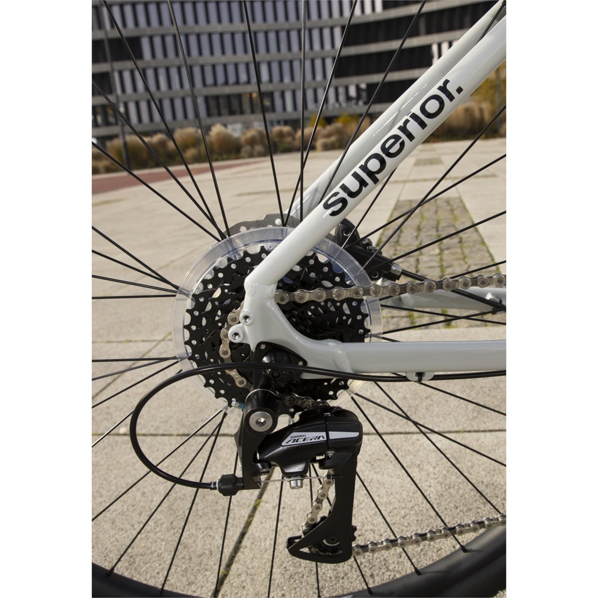 Hybridcykel Superior BLOX 6.2 Gloss Grey