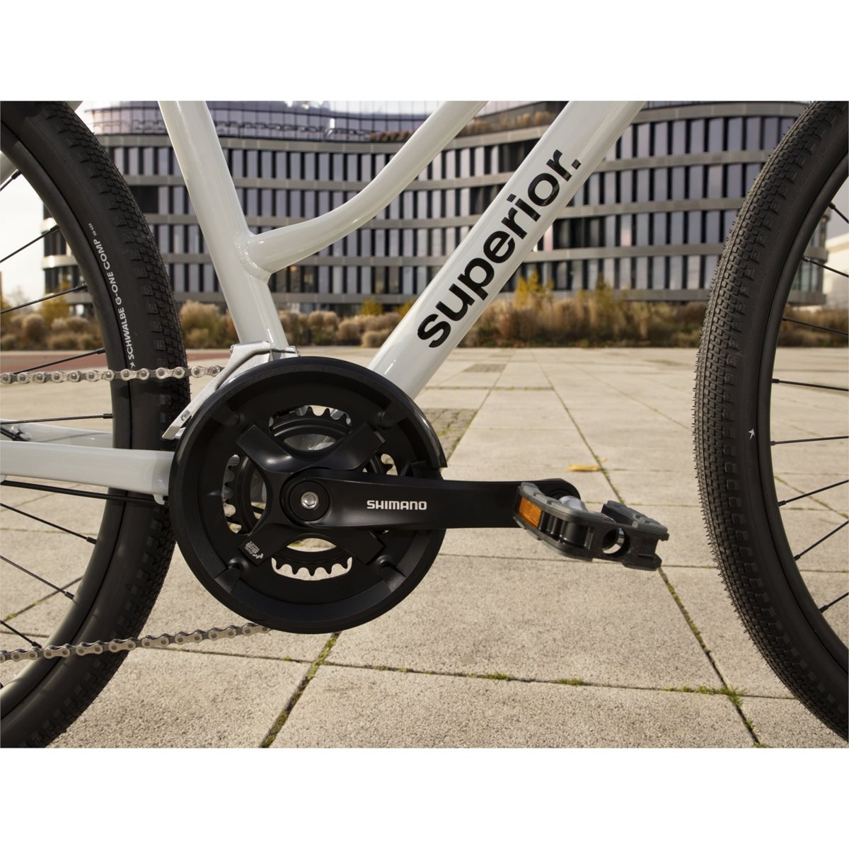 Hybridcykel Superior BLOX 6.2 MS Gloss Grey