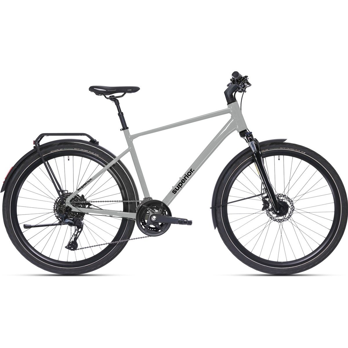 Hybridcykel Superior BLOX 6.2 T Gloss Grey