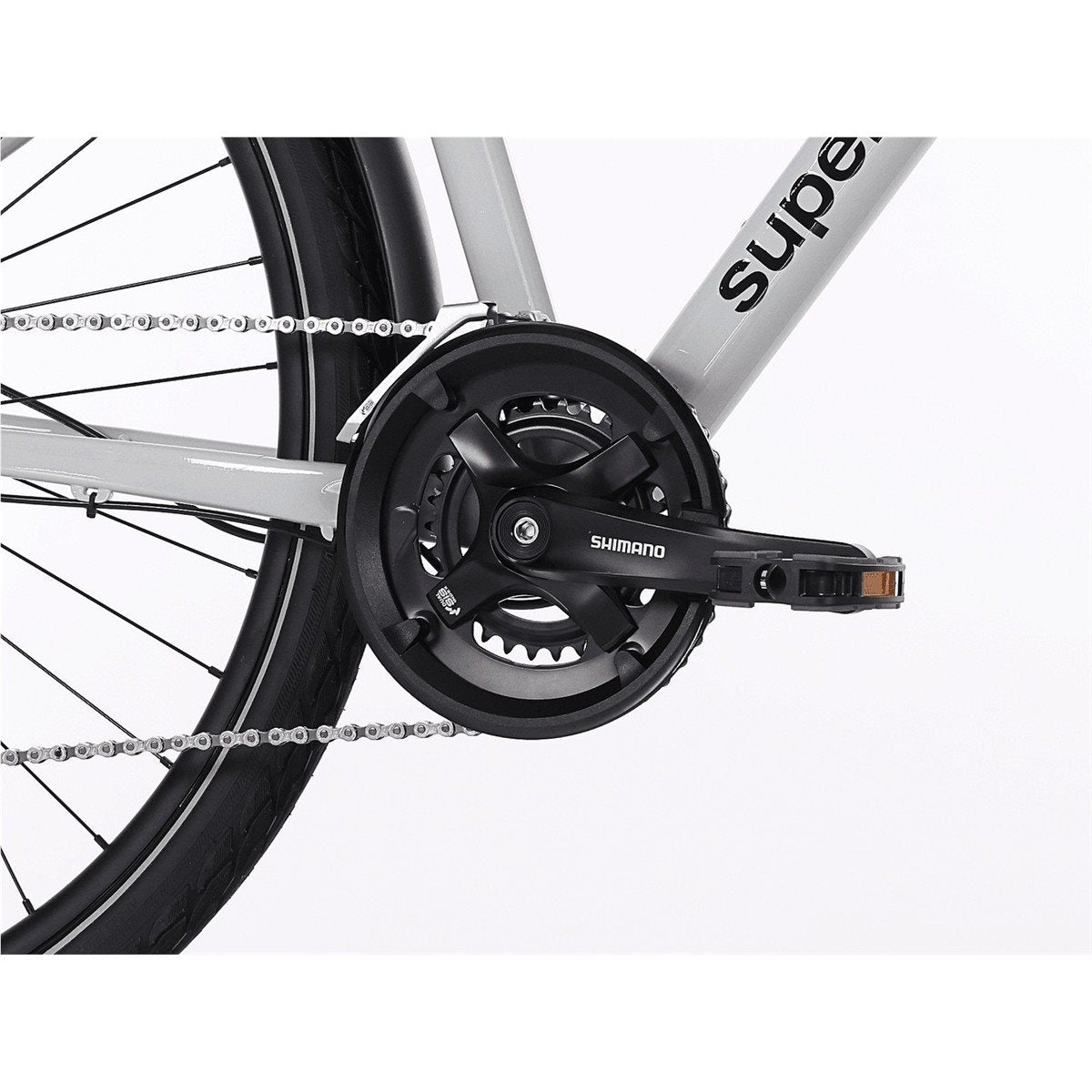 Hybridcykel Superior BLOX 6.2 T Gloss Grey