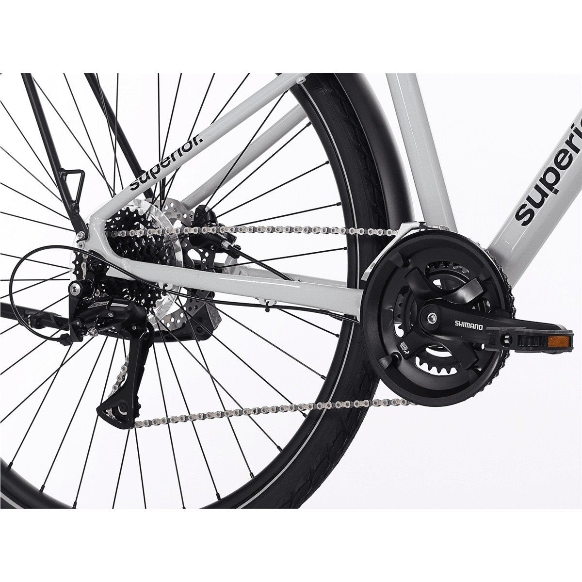 Hybridcykel Superior BLOX 6.2 T Gloss Grey