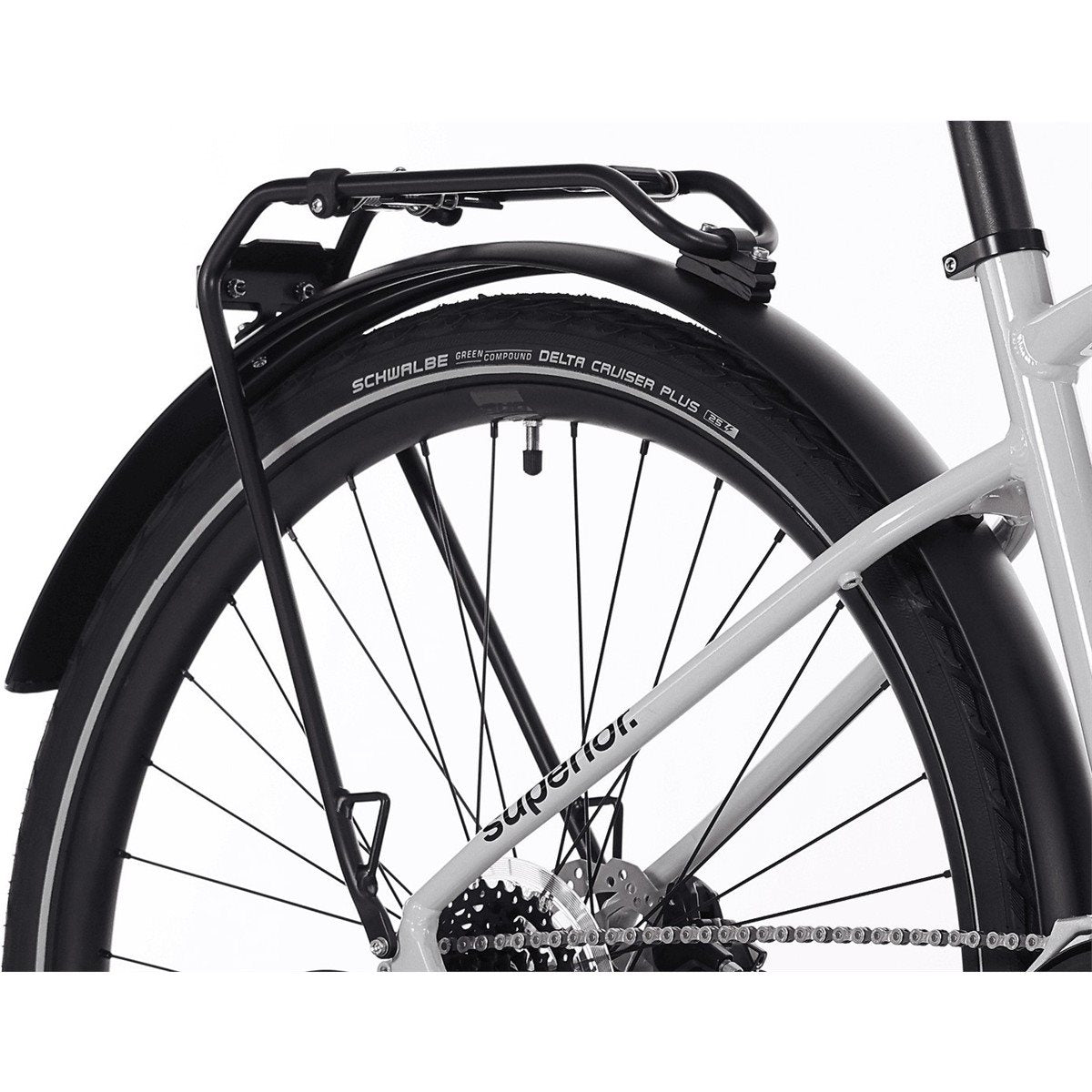 Hybridcykel Superior BLOX 6.2 T Gloss Grey
