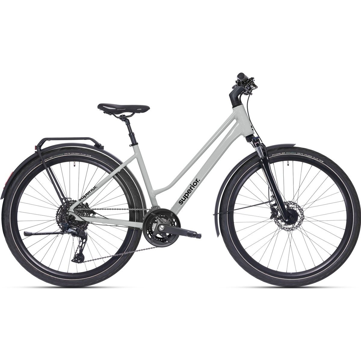 Hybridcykel Superior BLOX 6.2 T MS Gloss Grey