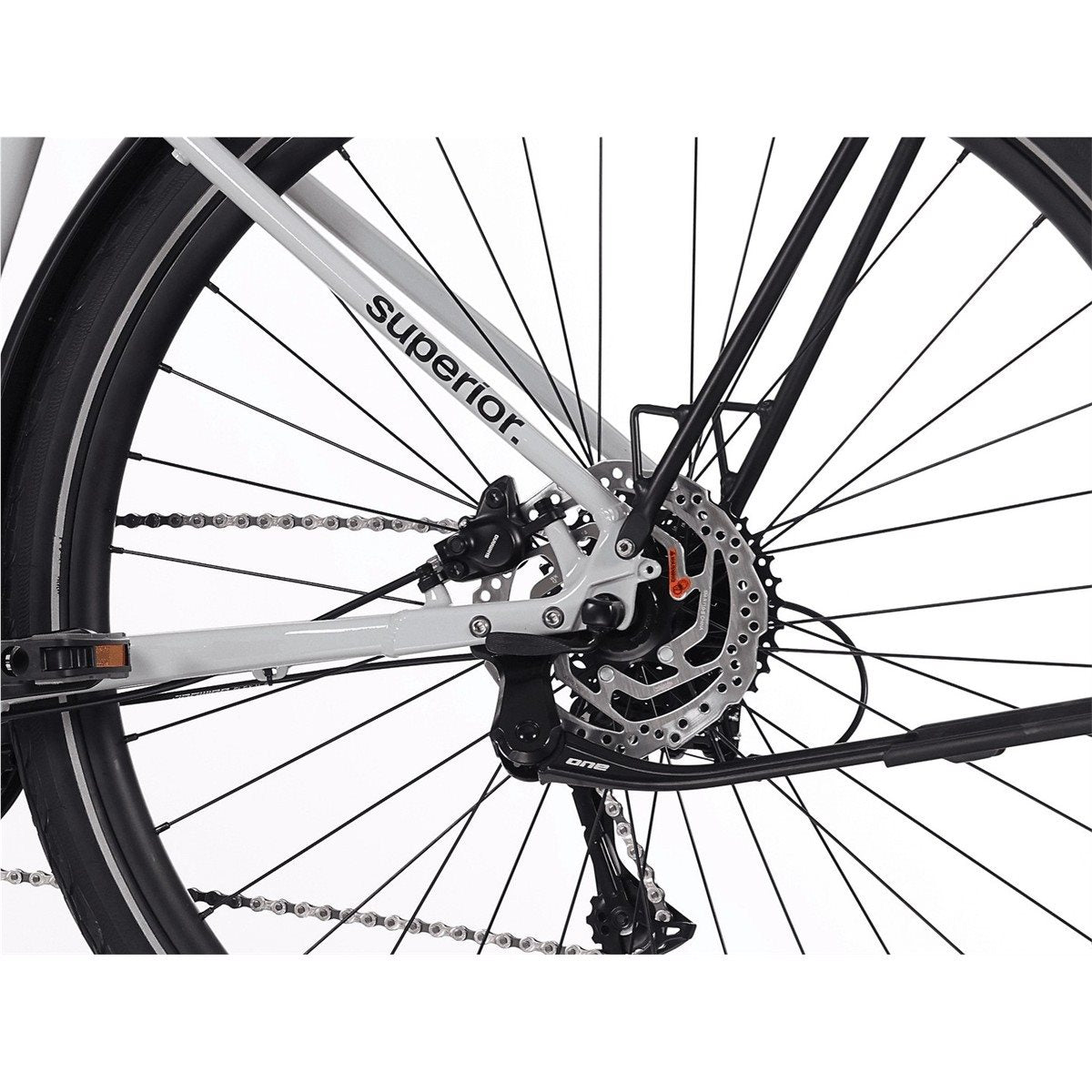 Hybridcykel Superior BLOX 6.2 T MS Gloss Grey