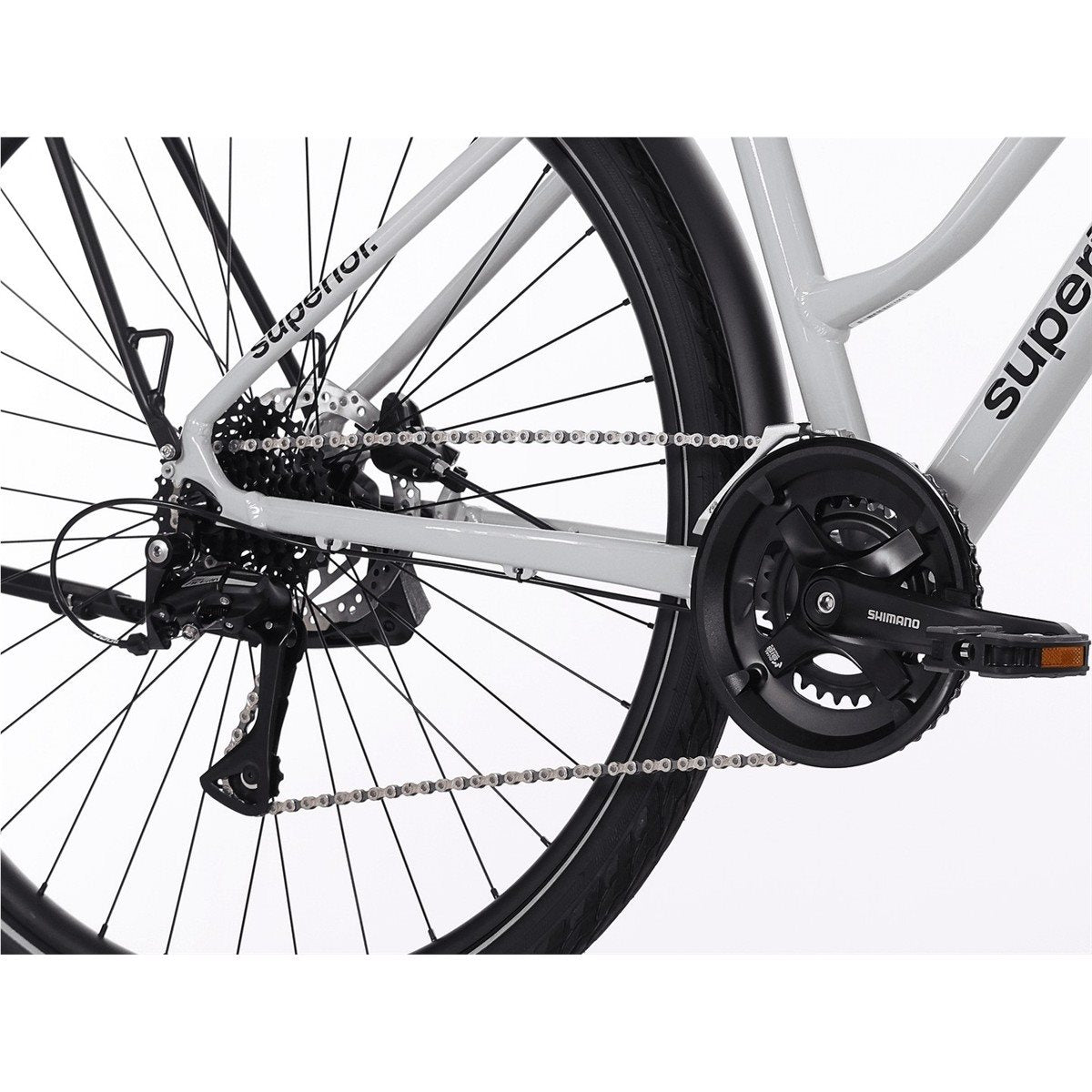 Hybridcykel Superior BLOX 6.2 T MS Gloss Grey