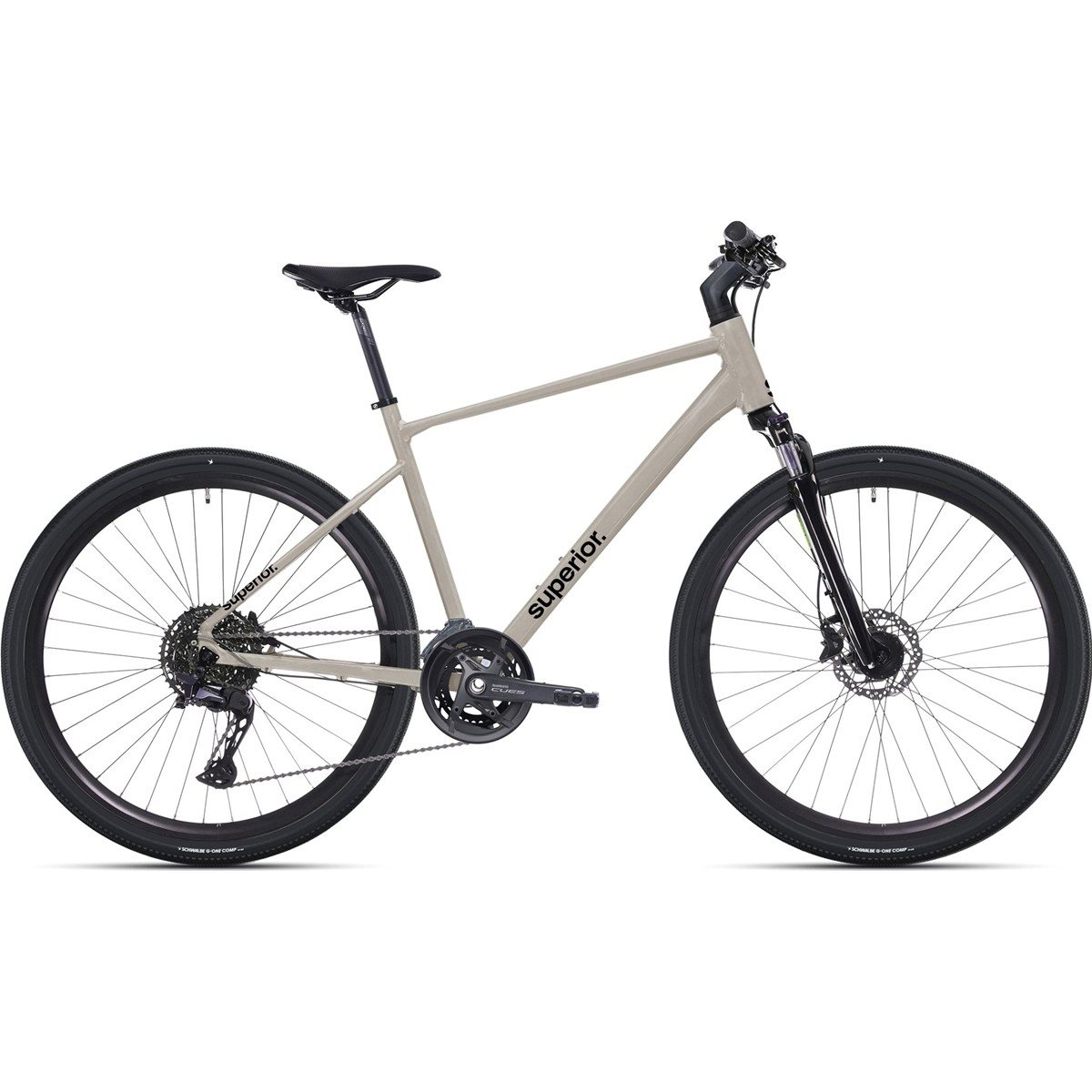 Hybridcykel Superior BLOX 6.5 Gloss Dust