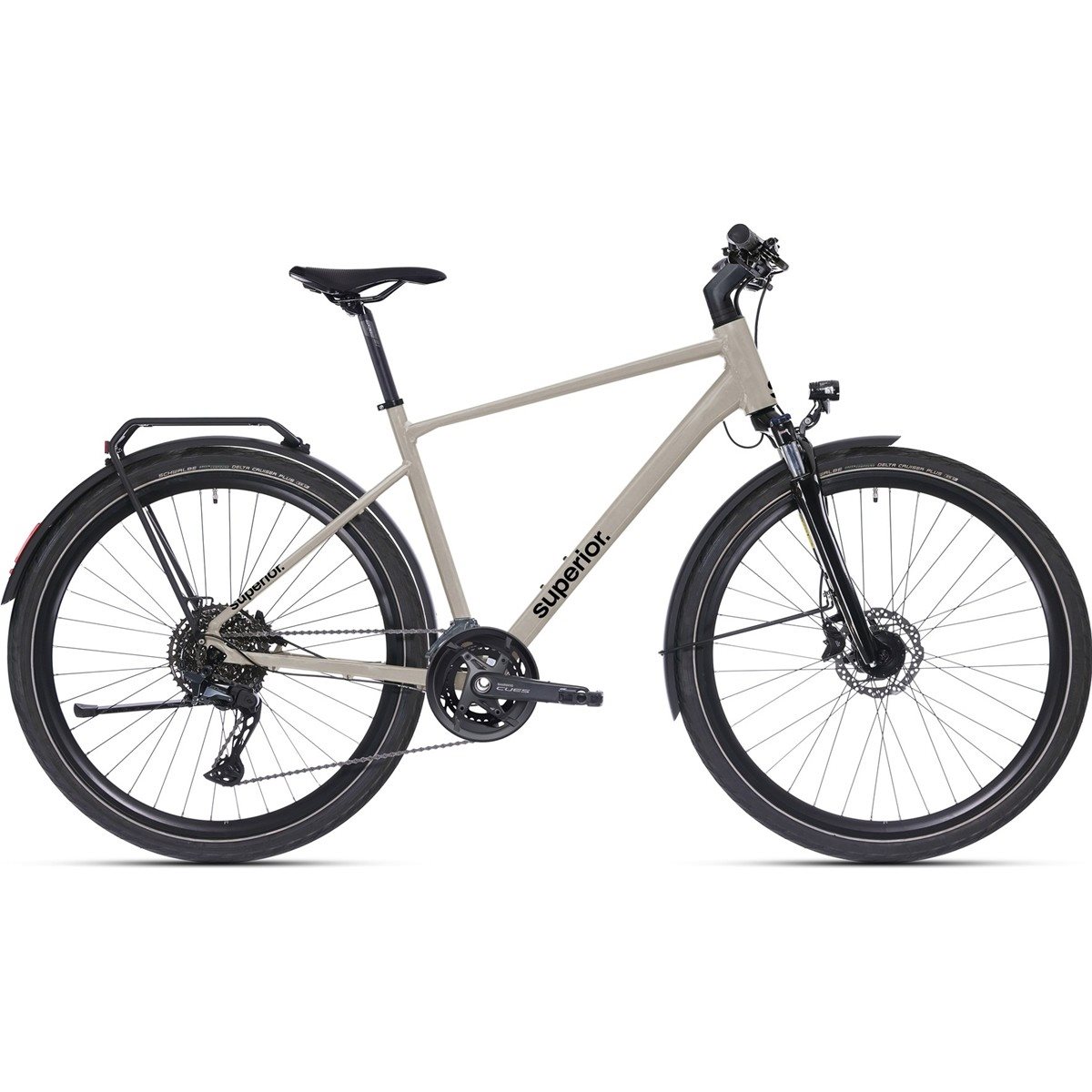 Hybridcykel Superior BLOX 6.5 T Gloss Dust