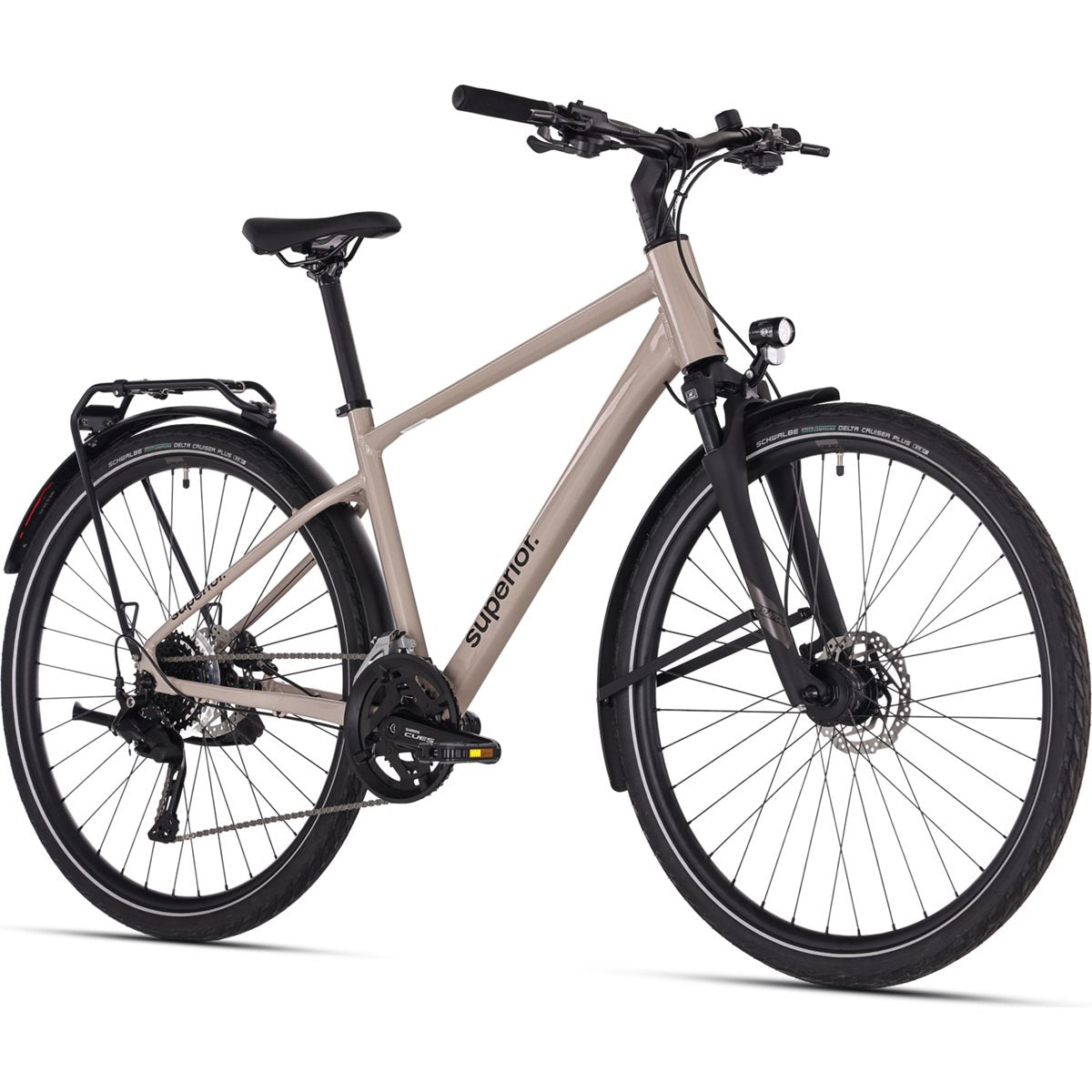Hybridcykel Superior BLOX 6.5 T Gloss Dust